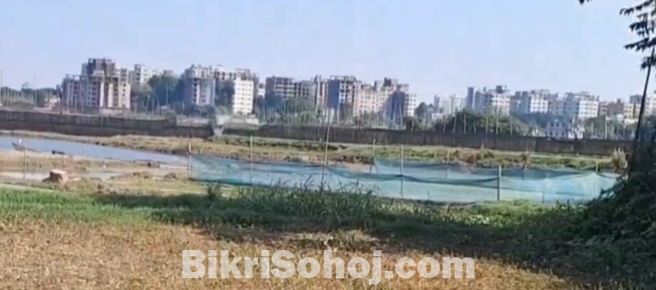 সোসাইটির পাশে ১৩.৬৬ শতাংশ জমি বিক্রি হবে